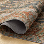 Chris Loves Julia x Loloi Jules Ocean / Spice Rug White Cliff Studio Area Rugs