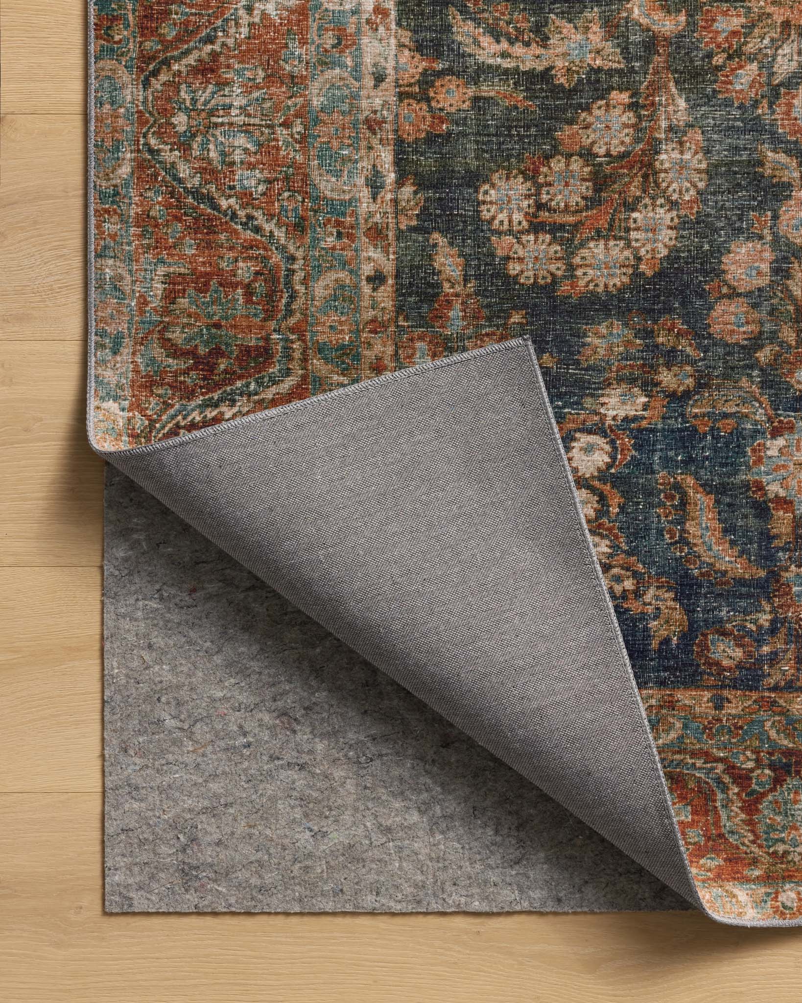 Chris Loves Julia x Loloi Jules Ocean / Spice Rug White Cliff Studio Area Rugs