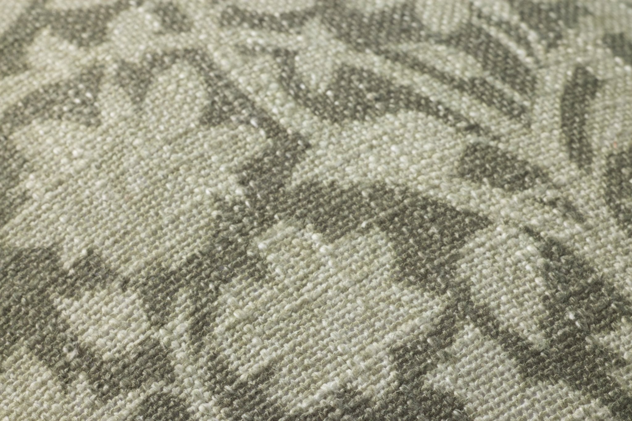 Chris Loves Julia x Loloi Kathleen Green 18'' x 18'' Cover Only White Cliff Studio Throw Pillows