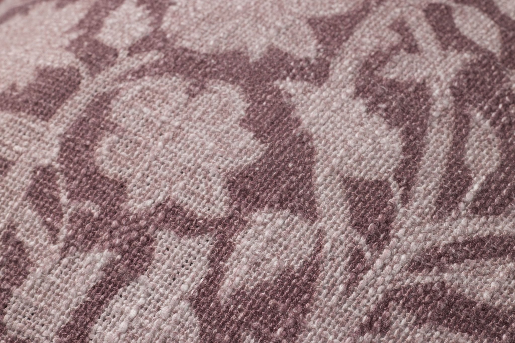 Chris Loves Julia x Loloi Kathleen Wine 18'' x 18'' Cover Only White Cliff Studio Throw Pillows