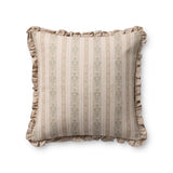 Chris Loves Julia x Loloi Liesel Ivory / Multi Pillow White Cliff Studio Pillow