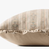 Chris Loves Julia x Loloi Liesel Ivory / Multi Pillow White Cliff Studio Pillow