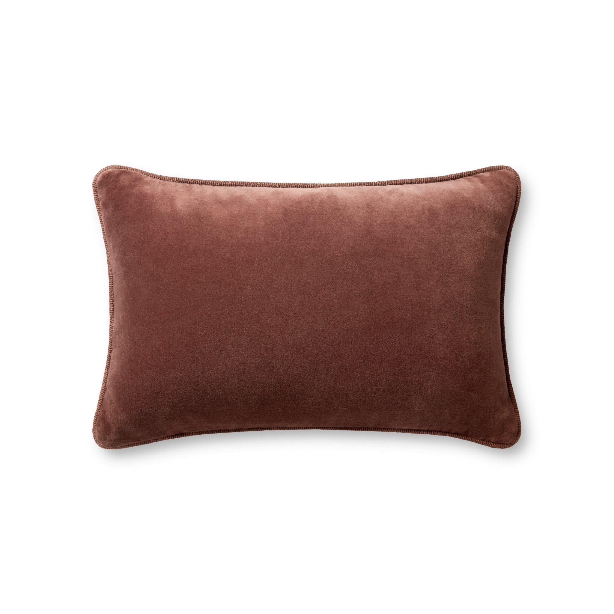 Chris Loves Julia x Loloi Liza Cinnamon 13'' x 21'' Pillow