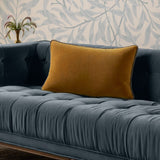 Chris Loves Julia x Loloi Liza Gold 13'' x 21'' Cover Only Pillow White Cliff Studio Throw Pillows