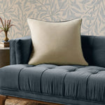 Chris Loves Julia x Loloi Liza Ivory 22'' x 22'' Cover Only Pillow White Cliff Studio Throw Pillows