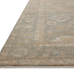 Chris Loves Julia x Loloi Louisa Lagoon / Ivory 11' - 6" x 15' - 7" Area Rug White Cliff Studio Area Rugs
