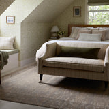 Chris Loves Julia x Loloi Louisa Lagoon / Ivory 11' - 6" x 15' - 7" Area Rug White Cliff Studio Area Rugs