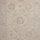 Chris Loves Julia x Loloi Louisa Oatmeal / Slate 11' - 6" x 15' - 7" Area Rug White Cliff Studio Area Rugs