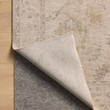 Chris Loves Julia x Loloi Louisa Oatmeal / Slate 11' - 6" x 15' - 7" Area Rug White Cliff Studio Area Rugs