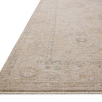 Chris Loves Julia x Loloi Louisa Oatmeal / Slate 11' - 6" x 15' - 7" Area Rug White Cliff Studio Area Rugs