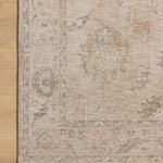 Chris Loves Julia x Loloi Louisa Oatmeal / Slate 11' - 6" x 15' - 7" Area Rug White Cliff Studio Area Rugs