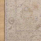 Chris Loves Julia x Loloi Louisa Oatmeal / Slate 11' - 6" x 15' - 7" Area Rug White Cliff Studio Area Rugs