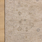 Chris Loves Julia x Loloi Louisa Oatmeal / Stone 11' - 6" x 15' - 7" Area Rug White Cliff Studio Area Rugs