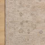 Chris Loves Julia x Loloi Louisa Oatmeal / Stone 11' - 6" x 15' - 7" Area Rug White Cliff Studio Area Rugs