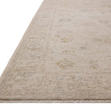 Chris Loves Julia x Loloi Louisa Oatmeal / Stone 11' - 6" x 15' - 7" Area Rug White Cliff Studio Area Rugs