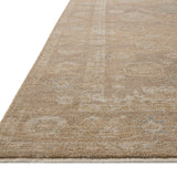Chris Loves Julia x Loloi Louisa Taupe / Gold 11' - 6" x 15' - 7" Area Rug White Cliff Studio Area Rugs