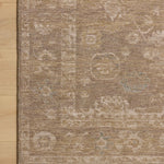 Chris Loves Julia x Loloi Louisa Taupe / Gold 11' - 6" x 15' - 7" Area Rug White Cliff Studio Area Rugs