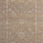 Chris Loves Julia x Loloi Louisa Taupe / Gold 11' - 6" x 15' - 7" Area Rug White Cliff Studio Area Rugs