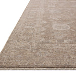 Chris Loves Julia x Loloi Louisa Taupe / Ivory 11' - 6" x 15' - 7" Area Rug White Cliff Studio Area Rugs