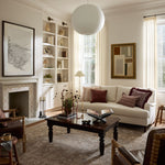 Chris Loves Julia x Loloi Louisa Taupe / Ivory 11' - 6" x 15' - 7" Area Rug White Cliff Studio Area Rugs