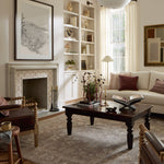 Chris Loves Julia x Loloi Louisa Taupe / Ivory 11' - 6" x 15' - 7" Area Rug White Cliff Studio Area Rugs