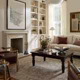 Chris Loves Julia x Loloi Louisa Taupe / Ivory 11' - 6" x 15' - 7" Area Rug White Cliff Studio Area Rugs
