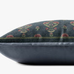 Chris Loves Julia x Loloi Marigold Blue / Multi 13'' x 21'' Pillow White Cliff Studio Throw Pillows