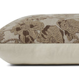 Chris Loves Julia x Loloi Matilda Beige / Mocha 18'' x 18'' Pillow White Cliff Studio Throw Pillows