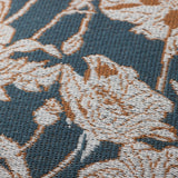 Chris Loves Julia x Loloi Matilda Blue / Orange 18'' x 18'' Cover Only White Cliff Studio Throw Pillows