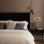 Chris Loves Julia x Loloi Matilda Navy / Clay 18'' x 18'' Pillow White Cliff Studio Throw Pillows