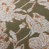 Chris Loves Julia x Loloi Matilda Olive / Orange 18'' x 18'' Cover Only White Cliff Studio Throw Pillows