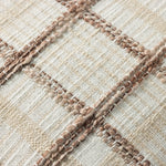 Chris Loves Julia x Loloi Norman Ivory / Brown Pillow White Cliff Studio Throw Pillows