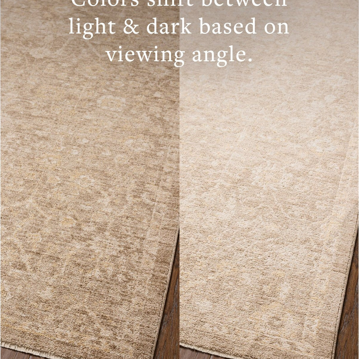 Chris Loves Julia x Loloi Palma Bark / Natural Rug White Cliff Studio Area Rugs