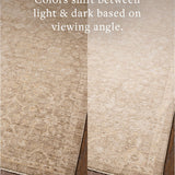 Chris Loves Julia x Loloi Palma Bark / Natural Rug White Cliff Studio Area Rugs