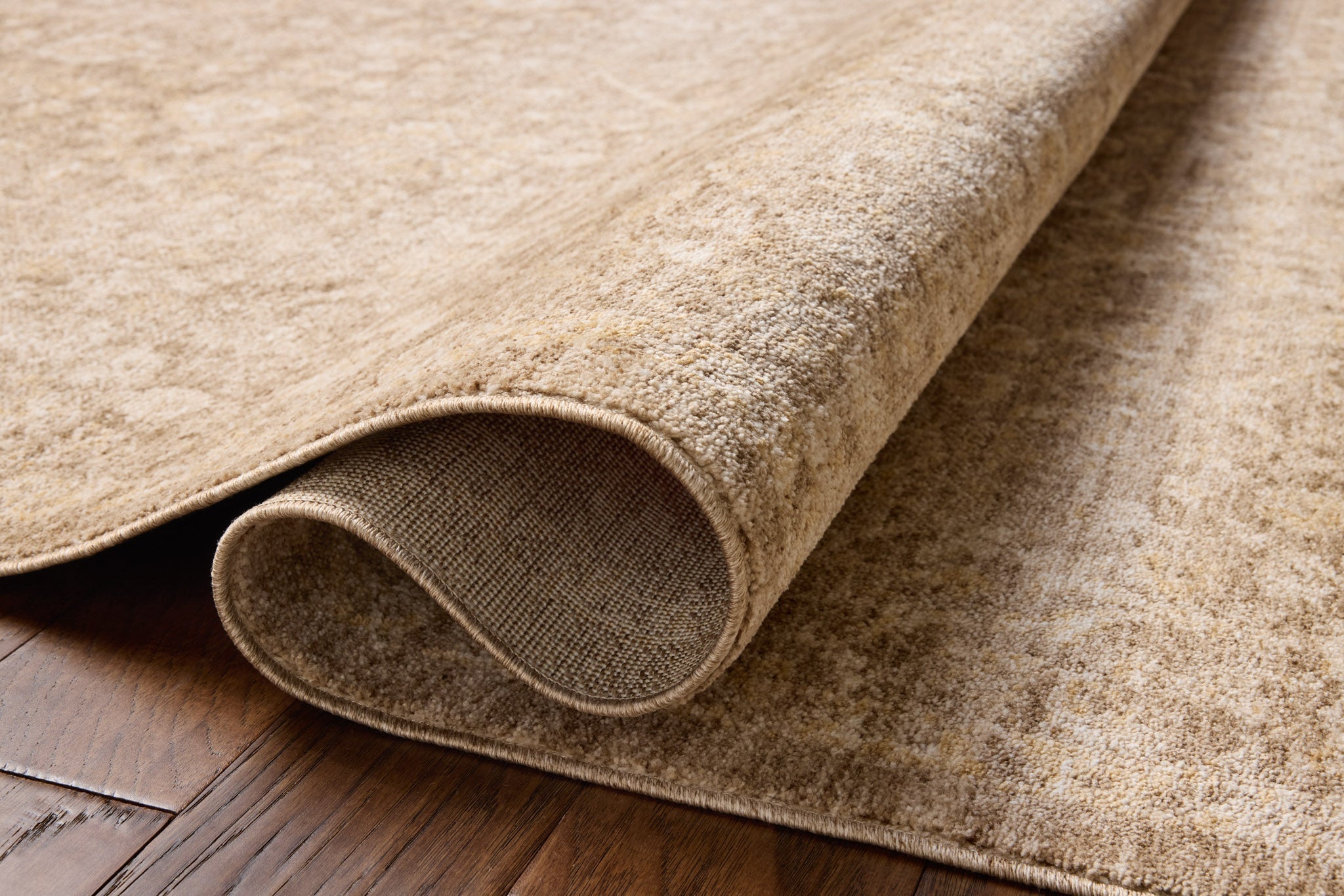 Chris Loves Julia x Loloi Palma Bark / Natural Rug White Cliff Studio Area Rugs