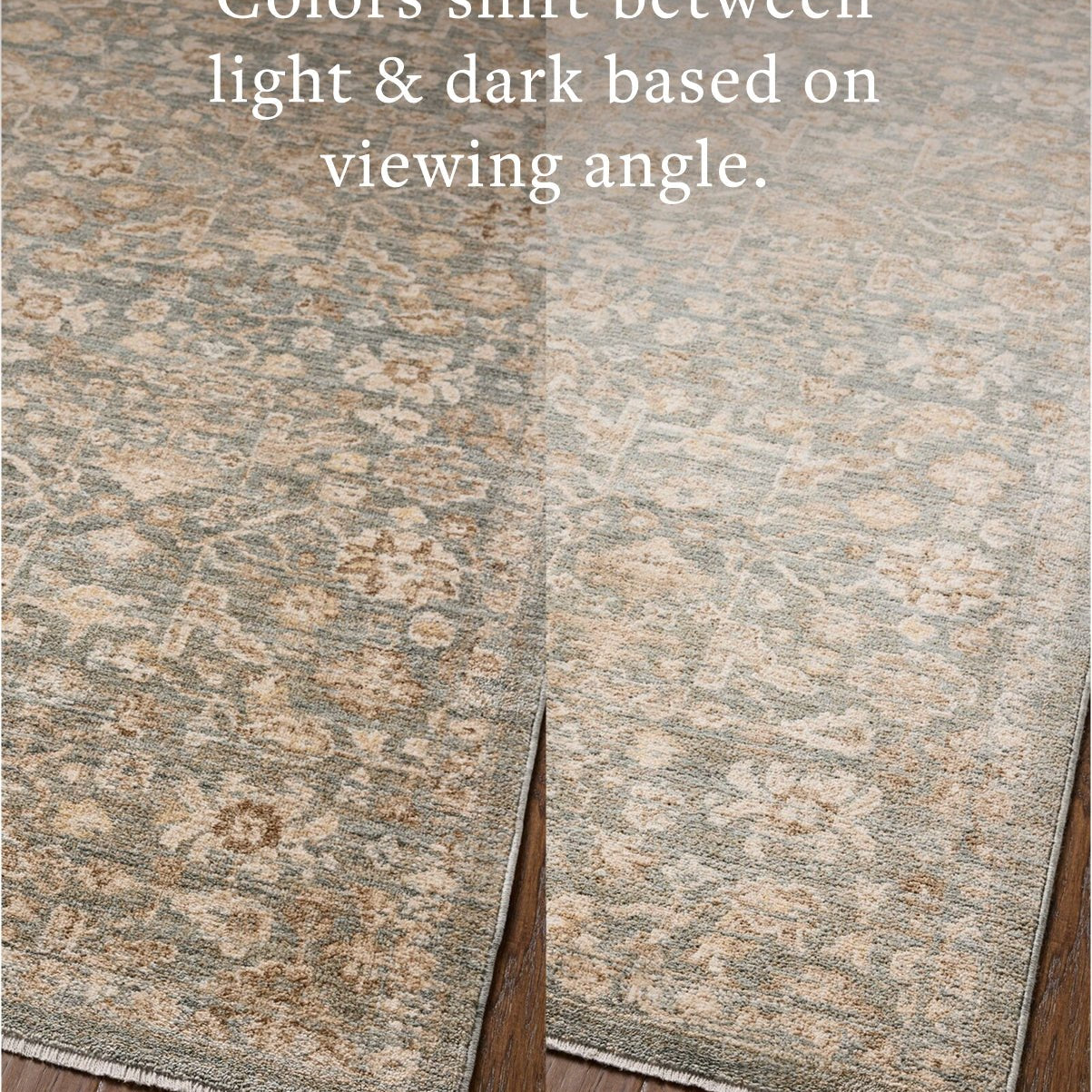 Chris Loves Julia x Loloi Palma Blue / Natural Rug White Cliff Studio Area Rugs