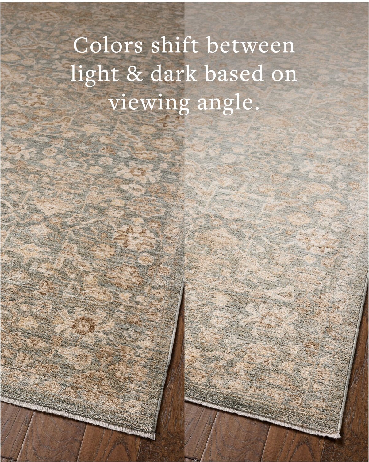 Chris Loves Julia x Loloi Palma Blue / Natural Rug White Cliff Studio Area Rugs