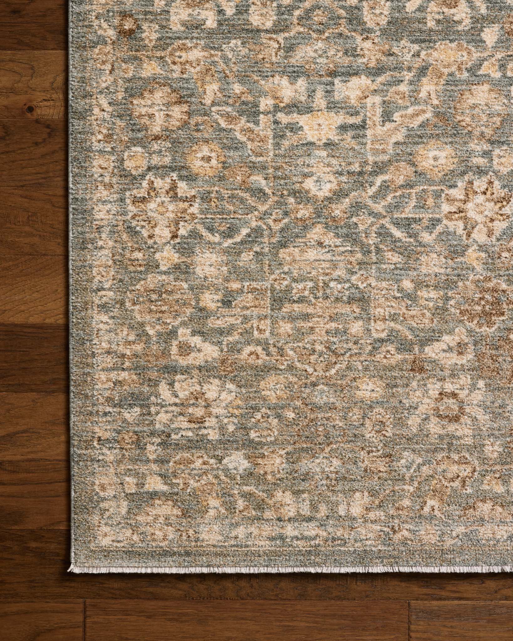 Chris Loves Julia x Loloi Palma Blue / Natural Rug White Cliff Studio Area Rugs