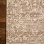 Chris Loves Julia x Loloi Palma Brown / Earth Rug White Cliff Studio Area Rugs