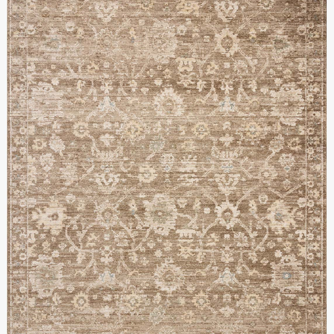 Chris Loves Julia x Loloi Palma Brown / Earth Rug White Cliff Studio Area Rugs