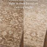 Chris Loves Julia x Loloi Palma Brown / Earth Rug White Cliff Studio Area Rugs