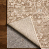 Chris Loves Julia x Loloi Palma Brown / Earth Rug White Cliff Studio Area Rugs