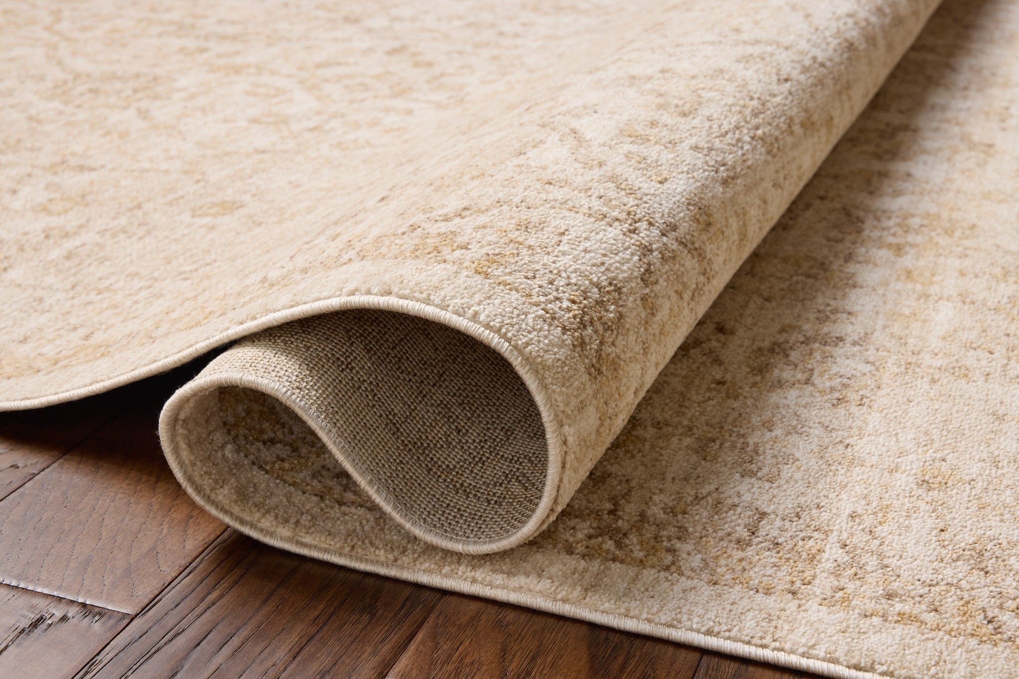 Chris Loves Julia x Loloi Palma Ivory / Sand Rug White Cliff Studio Area Rugs