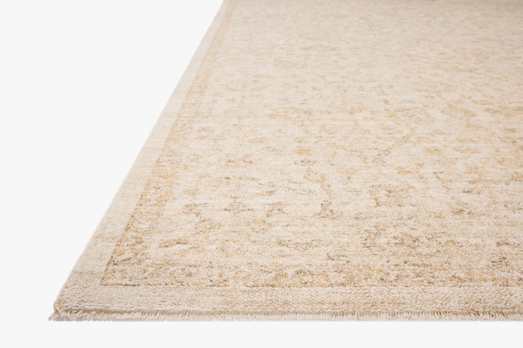 Chris Loves Julia x Loloi Palma Ivory / Sand Rug White Cliff Studio Area Rugs