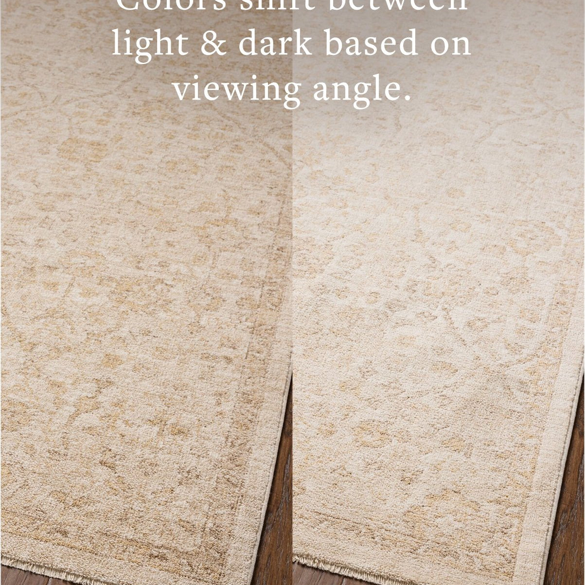 Chris Loves Julia x Loloi Palma Ivory / Sand Rug White Cliff Studio Area Rugs