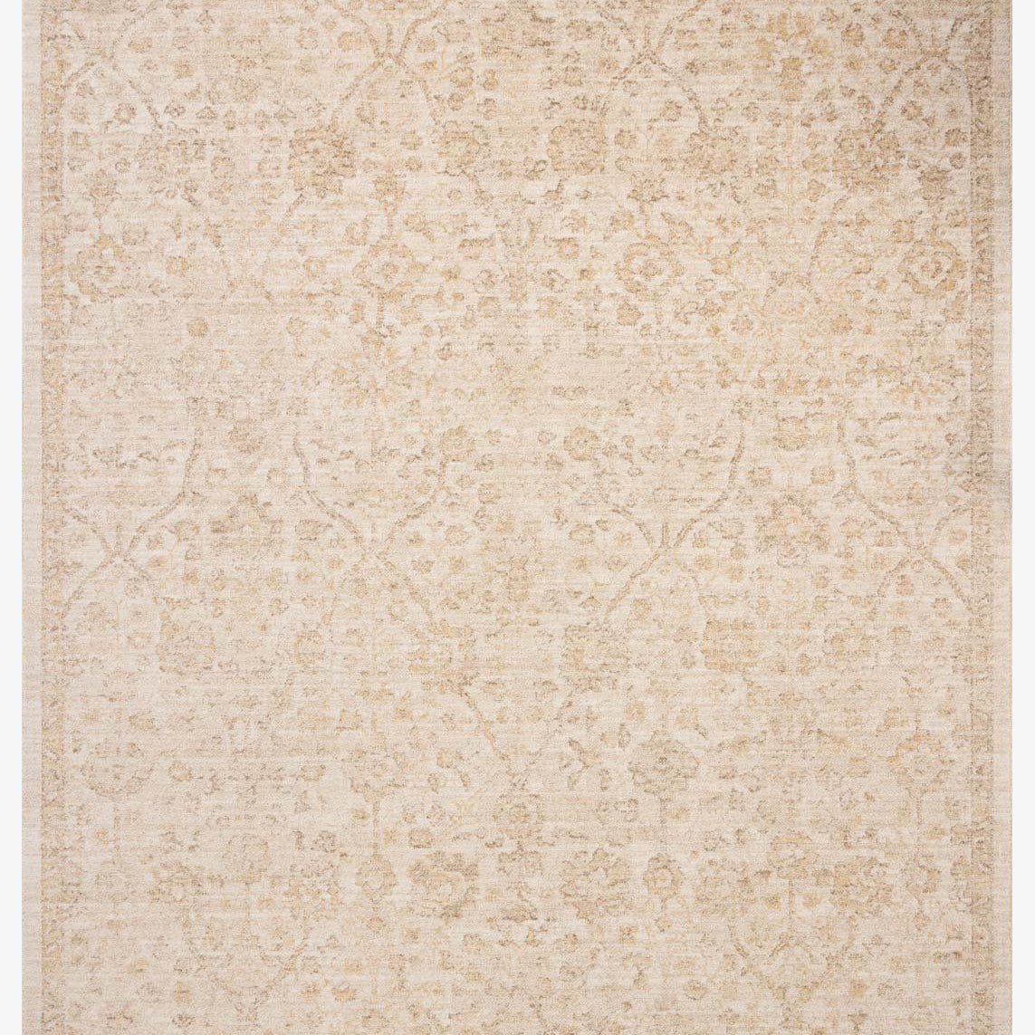 Chris Loves Julia x Loloi Palma Ivory / Sand Rug White Cliff Studio Area Rugs