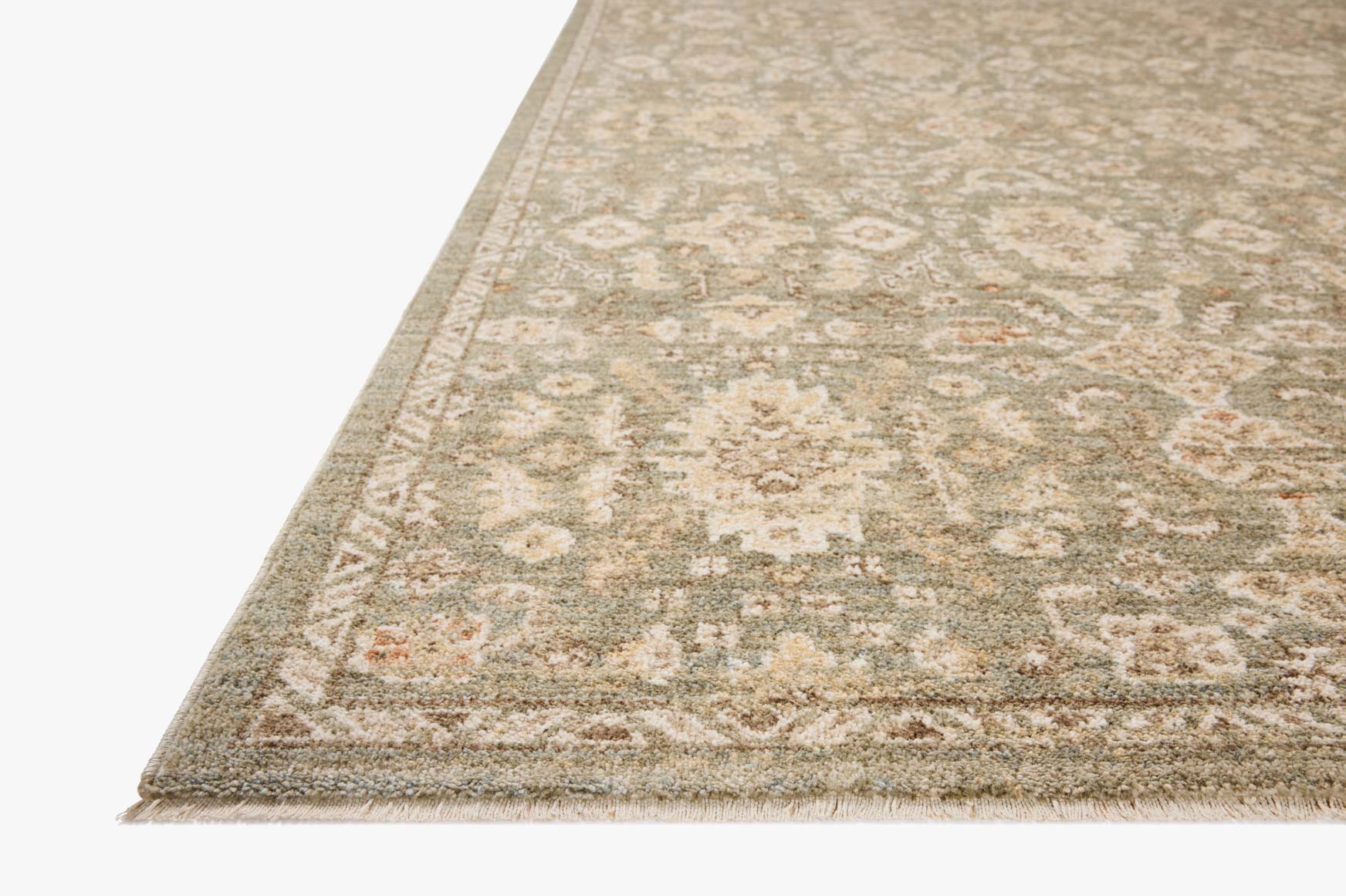 Chris Loves Julia x Loloi Palma Lagoon / Natural Rug White Cliff Studio Area Rugs
