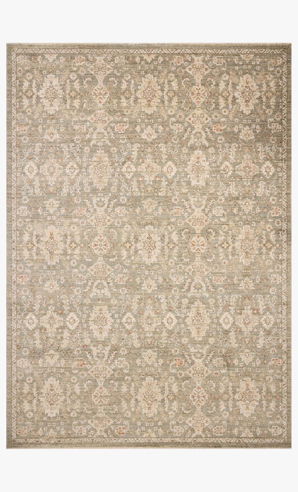 Chris Loves Julia x Loloi Palma Lagoon / Natural Rug White Cliff Studio Area Rugs