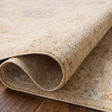 Chris Loves Julia x Loloi Palma Natural / Multi Rug White Cliff Studio Area Rugs