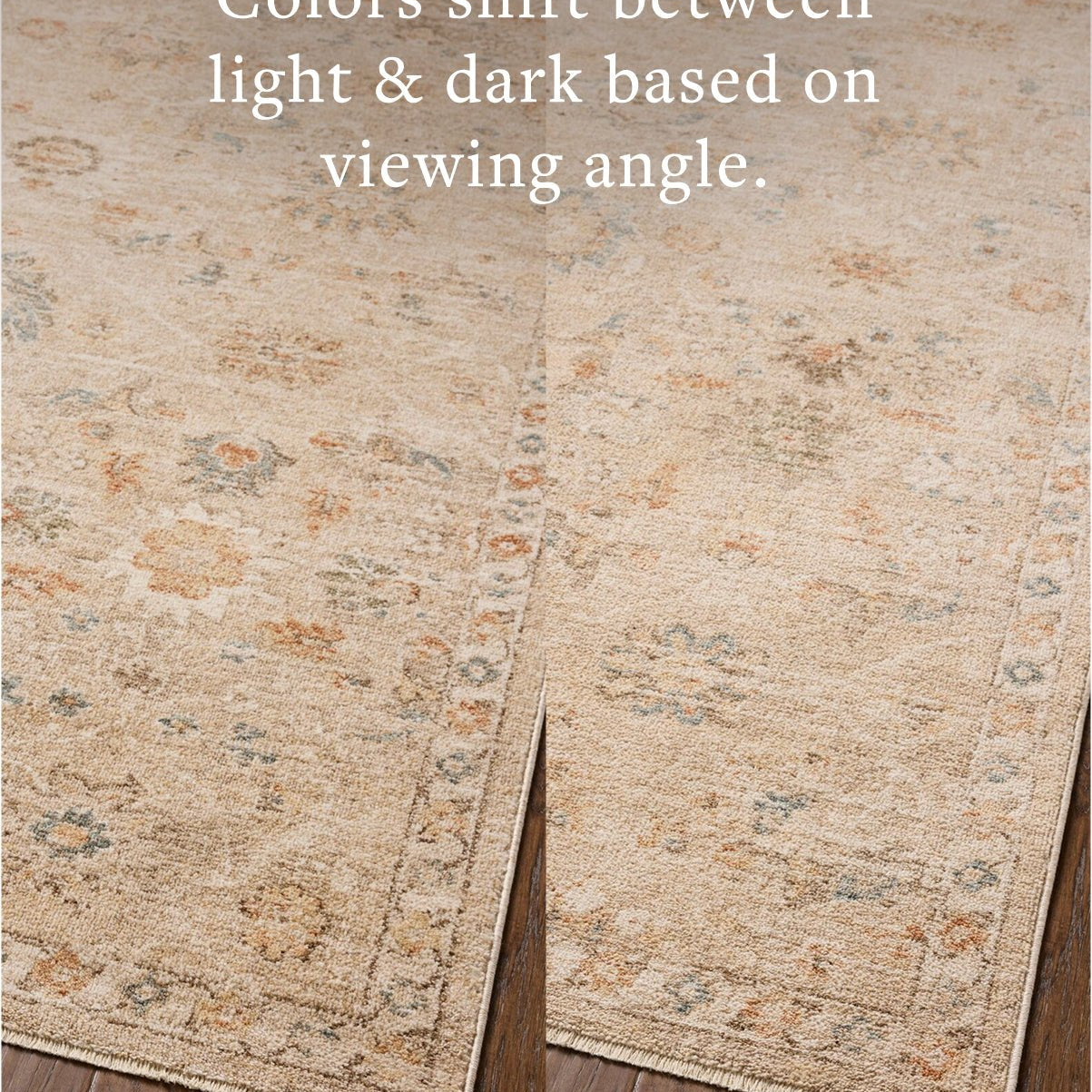 Chris Loves Julia x Loloi Palma Natural / Multi Rug White Cliff Studio Area Rugs